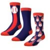 CrazyUniverse Baseball Long Crew Socks (3 Pack) -Crazyboxer Sales Store CSSPO0101X3A1 5