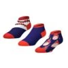 CrazyUniverse Baseball Low Cut Socks (3 Pack) -Crazyboxer Sales Store CSSPO0101X3L1 7