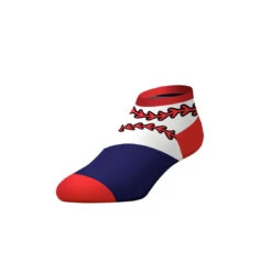 CrazyUniverse Baseball Kids Low Cut Socks (3 Pack) -Crazyboxer Sales Store CSSPO0301X3L1 3